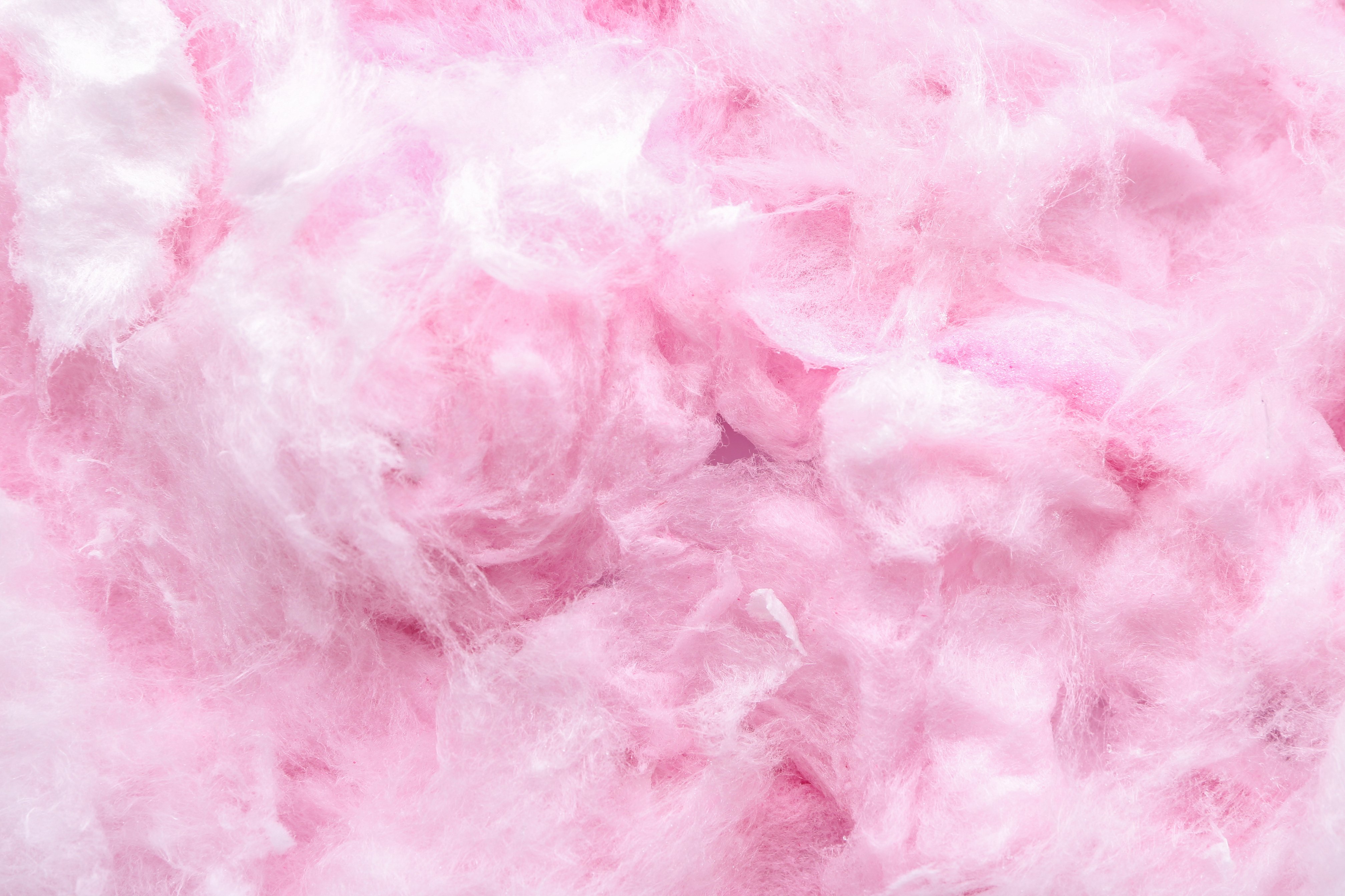 Texture of Cotton Candy, Closeup